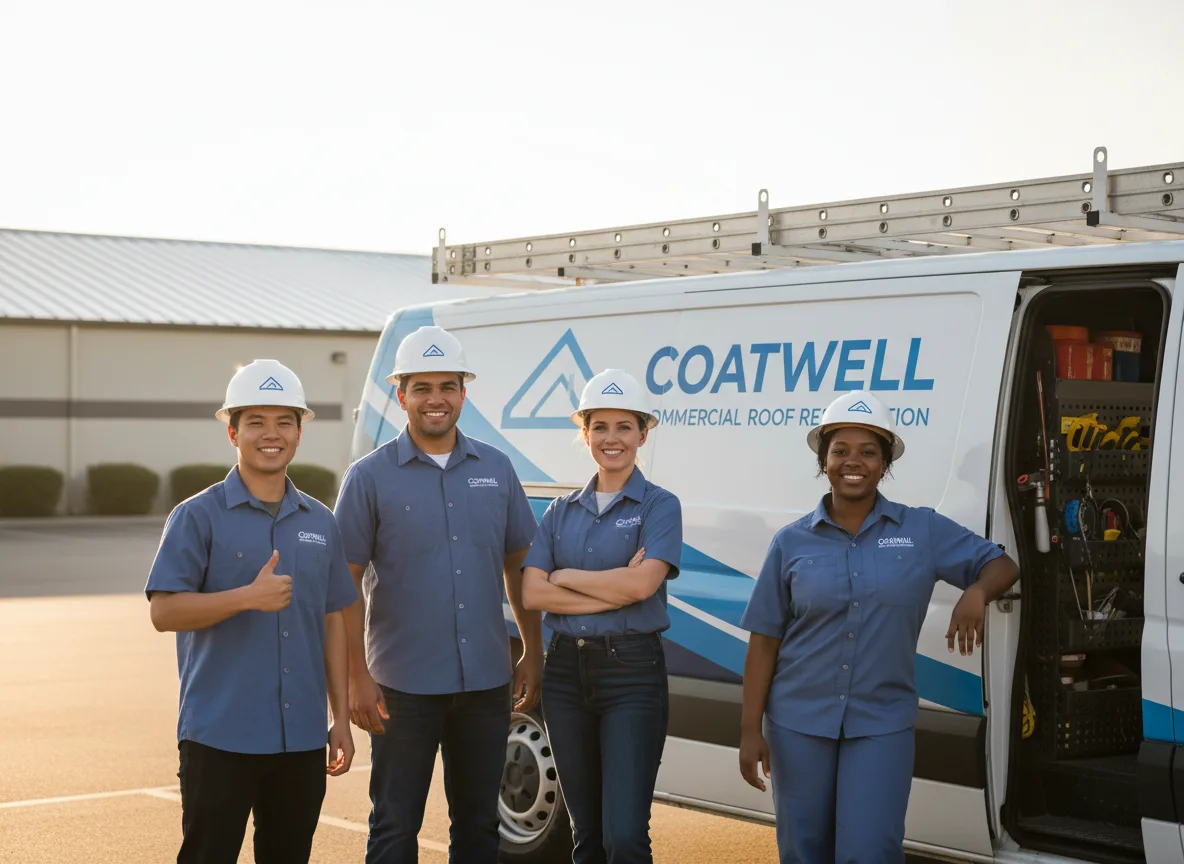 Commercial roof coating company in Deerbrook, WI